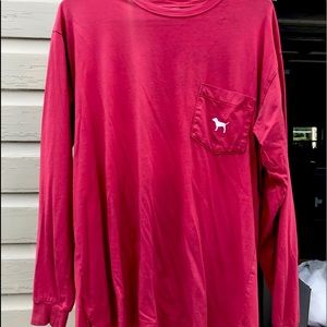 Pink long sleeve tshirt